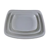 melamine plates white